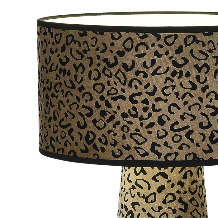 Прикроватная лампа ST-Luce Леопардовый/Леопардовый, Черный E27 1*40W SL1354.614.01