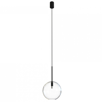 Подвесной светильник Nowodvorski Sphere M Transparent/Black 7848