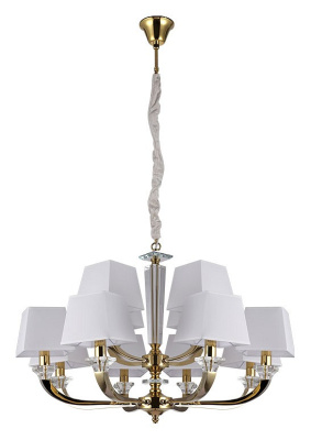 Люстра 11408+4/C gold Newport