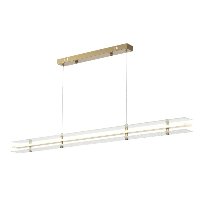 Светильник подвесной ST-Luce золотистый/Прозрачный LED 1*30W 4000K SL6245.223.01