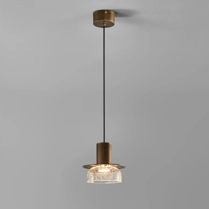 Подвесной светильник Delight Collection Pendant lamp MT9171-1HA аntique brass