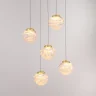 Подвесной светильник Delight Collection MD25030003 MD25030003-5A gold/clear