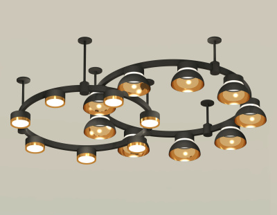 Комплект подвесного светильника Techno Ring с акрилом Ambrella light XR92221110