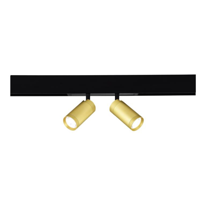 Светильник трековый SMART Золотистый LED 2*10W 2700K-6000K 1 440Lm Ra90 36° IP20 D50xH41 220V ST660.286.20