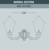 Консоль для паркового фонаря FUMAGALLI MIRRA SYS  000.142.000.A0