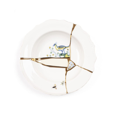 Глубокая тарелка Seletti Kintsugi 9621