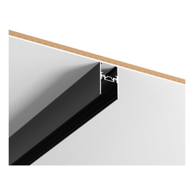 Шинопровод SKYFLAT накладной/подвесной ST-Luce Черный Длина 2 000мм ST068.429.00