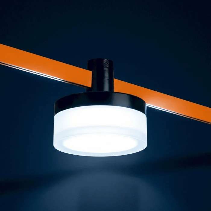 Трековый однофазный светильник Lightstar Due Hermes 210647