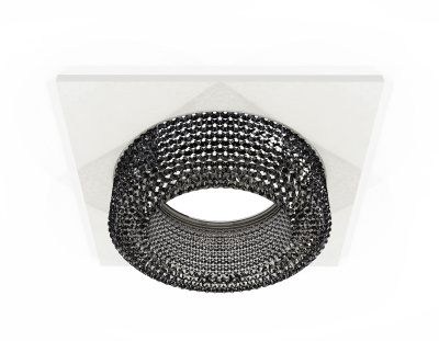 Комплект встраиваемого светильника с композитным хрусталем Ambrella light XC7631021