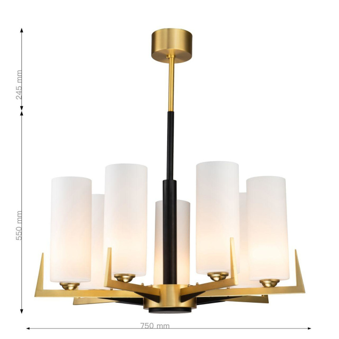 Потолочная люстра Favourite Maximo 2623-7P