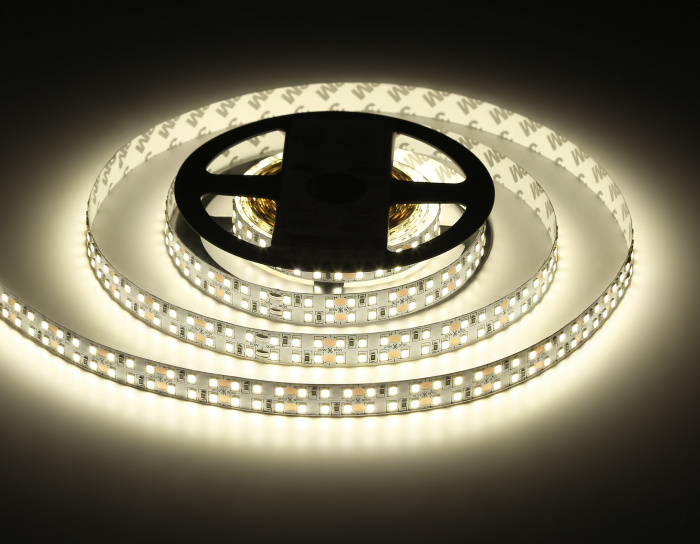 Светодиодная лента двухрядная Ambrella Light GS1602 2835 240Led /19.2W m/ 12V IP20 4500K 5m Ambrella light GS1602