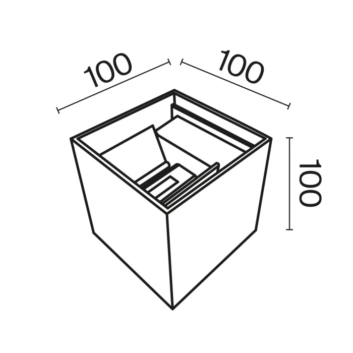 Бра Outdoor O572WL-L6GR