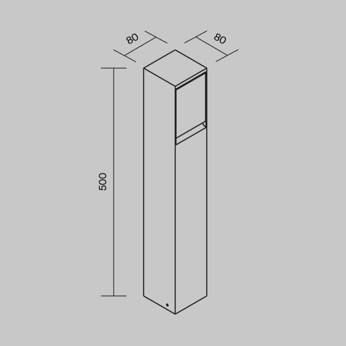 Уличный блок розеток Maytoni Nido O460FL-GF01SC
