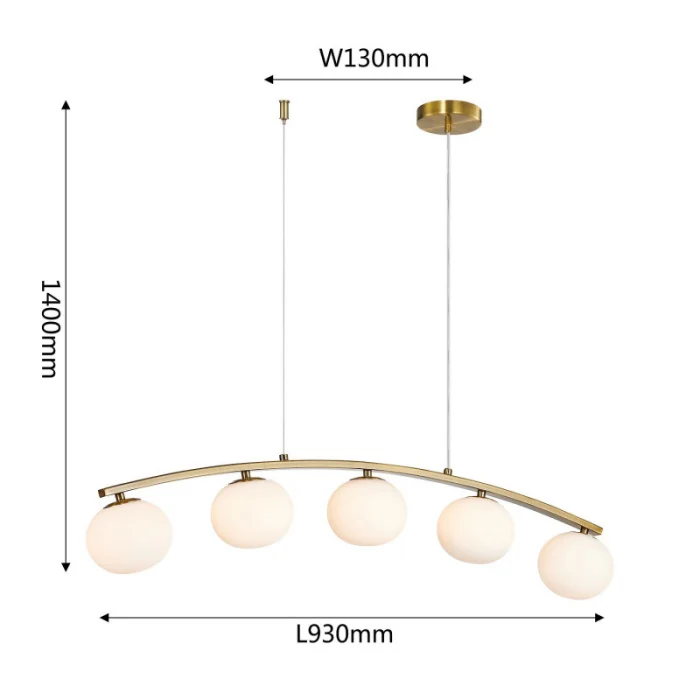 Подвесной светильник Favourite Arcata 4055-5P