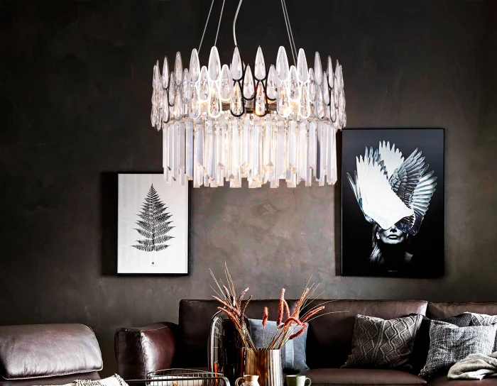 Подвесная хрустальная люстра Ambrella light TR5261