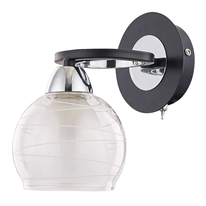 Бра Arte Lamp Ginevra A1604AP-1BK