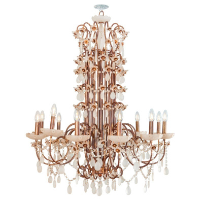 Подвесная люстра L&#039;Arte Luce Luxury Scettro L28912 с элементами из хрусталя