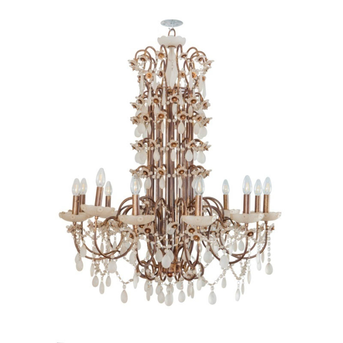 Подвесная люстра L'Arte Luce Luxury Scettro L28912 с элементами из хрусталя