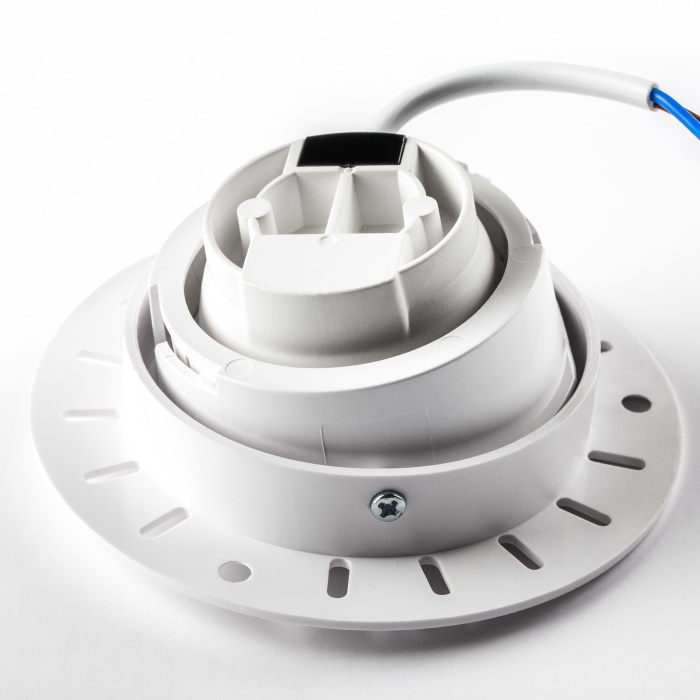 Рамка термостойкая PVC д/крепления LED источника света в подвесном потолке Anello 012006