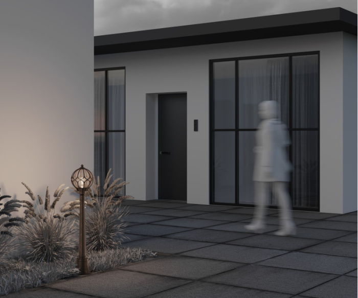 Садово-парковый светильник Maytoni VIA O023FL-01G