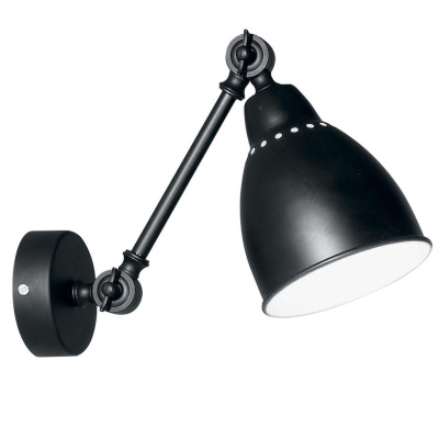 Светильник настенный Ideal Lux Newton AP1 Nero 027852