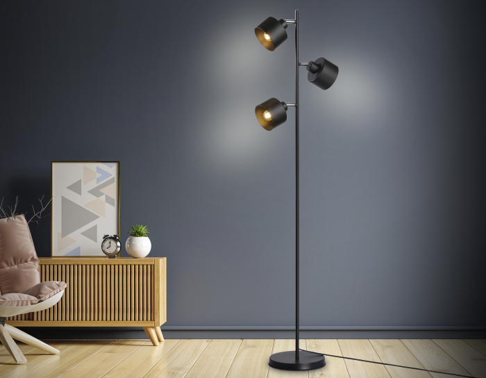 Напольный светильник со сменной лампой в стиле лофт Ambrella light TR8155