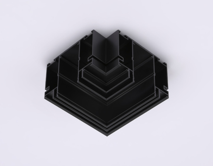 Коннектор угловой для шинопровода в натяжной потолок Magnetic 220V TRACK SYSTEM AMBRELLA LIGHT GL1046