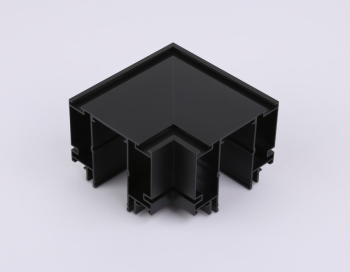 Коннектор угловой для шинопровода в натяжной потолок Magnetic 220V TRACK SYSTEM AMBRELLA LIGHT GL1046