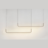 Светильник подвесной Crystal Lux SUAVE SP35W LED L1200 BLACK