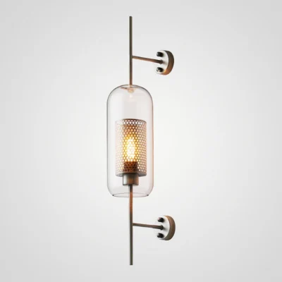 Настенный светильник CATCH WALL cylinder L78 stell ImperiumLoft