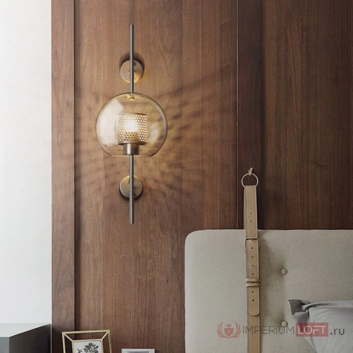 Настенный светильник CATCH WALL cylinder L78 stell ImperiumLoft