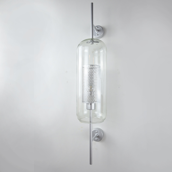 Настенный светильник CATCH WALL cylinder L78 stell ImperiumLoft