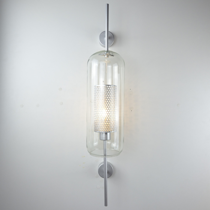 Настенный светильник CATCH WALL cylinder L78 stell ImperiumLoft