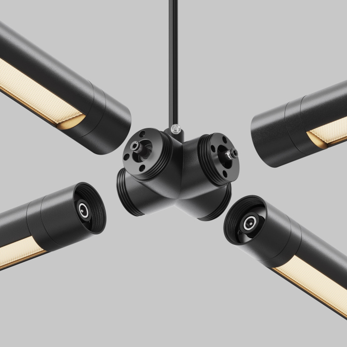 Х-образный вертикальный коннектор Maytoni CA017TX-P-B