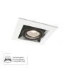 Встраиваемый светильник Arte Lamp CARDANI PICCOLO A5931PL-1WH