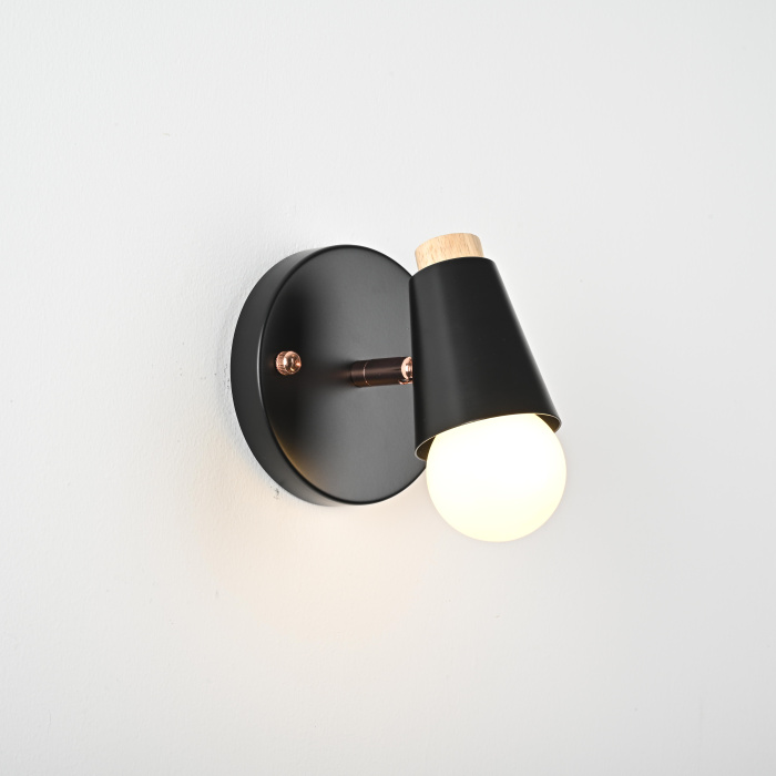 Настенный светильник ROTARY WALL Черный ImperiumLoft