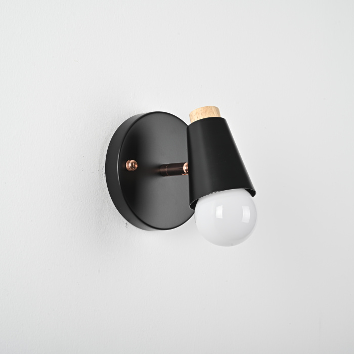 Настенный светильник ROTARY WALL Черный ImperiumLoft