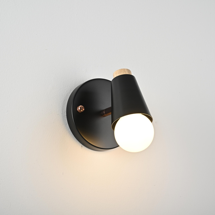 Настенный светильник ROTARY WALL Черный ImperiumLoft