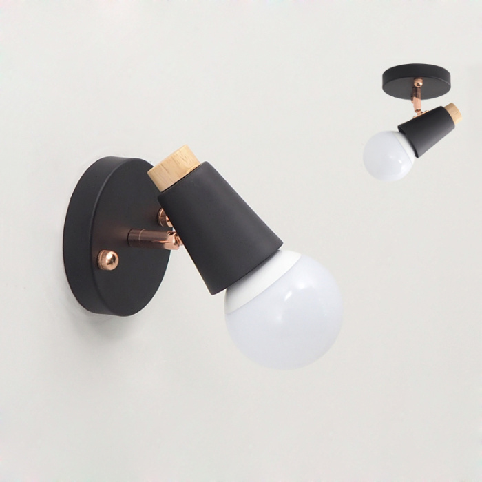 Настенный светильник ROTARY WALL Черный ImperiumLoft