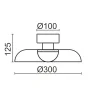 Потолочный светильник Freya Movement FR5602CL-L10BR