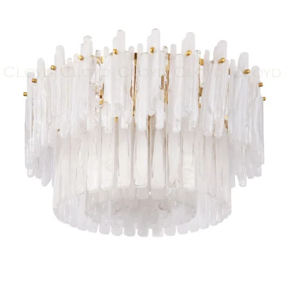 Потолочный светильник Cloyd NANSEN FM9 / Ø55 см - латунь (арт.10959)