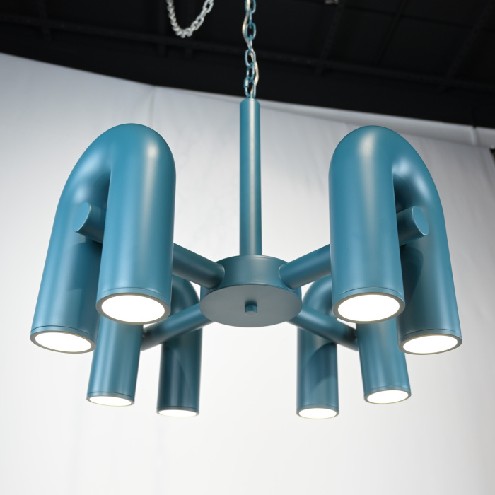 Подвесная люстра FANNY 8 Green ImperiumLoft