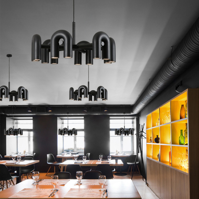 Подвесная люстра FANNY 8 Green ImperiumLoft