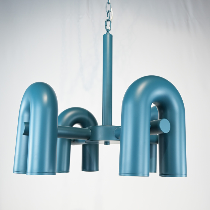 Подвесная люстра FANNY 8 Green ImperiumLoft