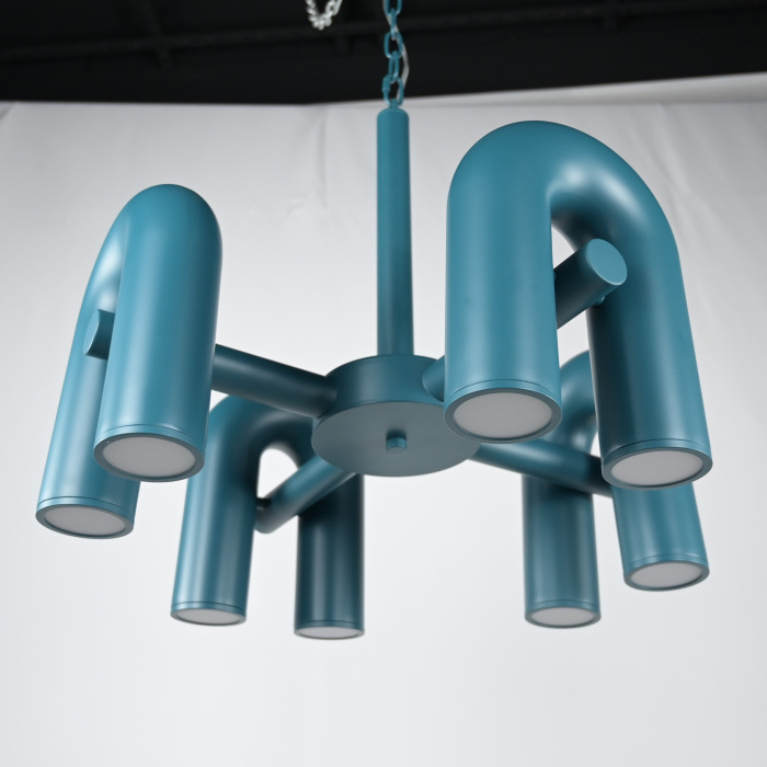 Подвесная люстра FANNY 8 Green ImperiumLoft