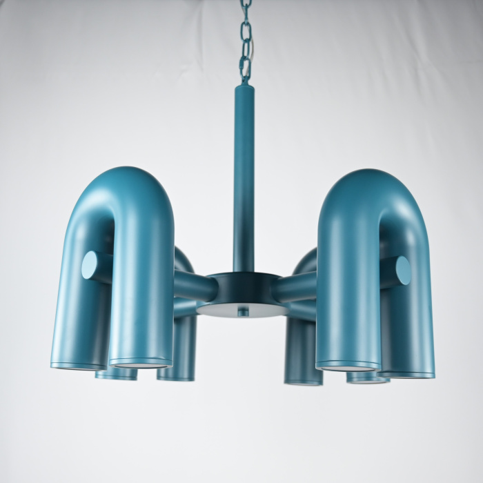 Подвесная люстра FANNY 8 Green ImperiumLoft