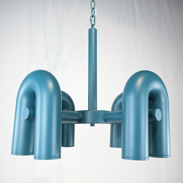 Подвесная люстра FANNY 8 Green ImperiumLoft