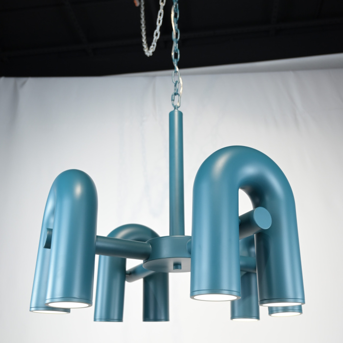 Подвесная люстра FANNY 8 Green ImperiumLoft