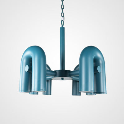 Подвесная люстра FANNY 8 Green ImperiumLoft