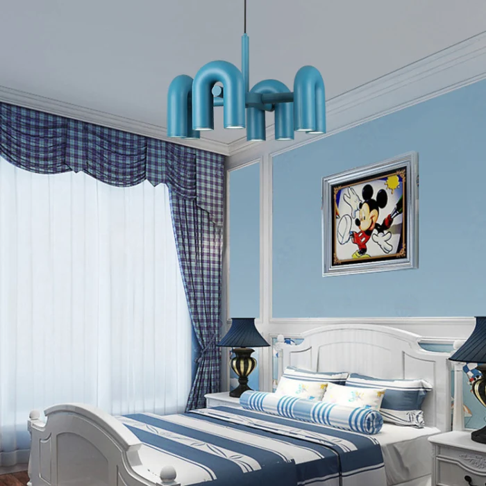 Подвесная люстра FANNY 8 Green ImperiumLoft